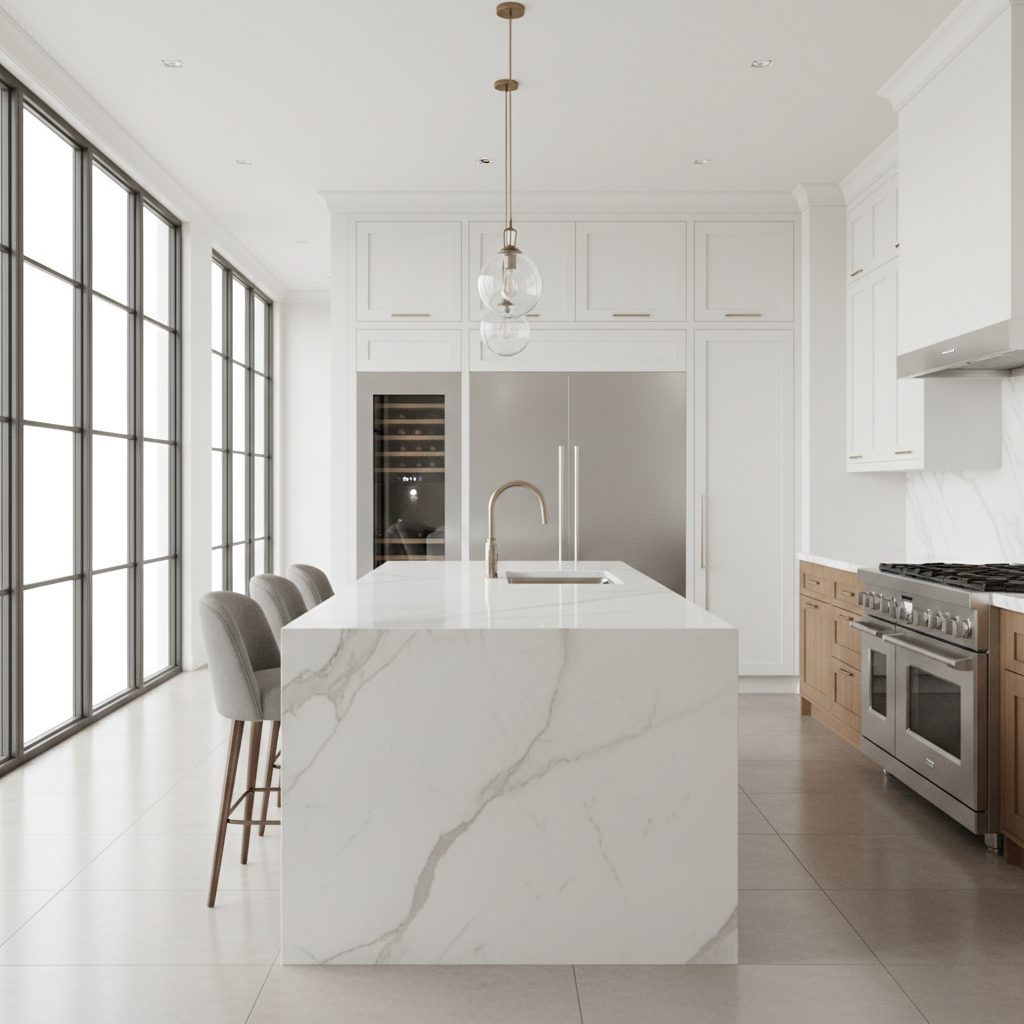 Luxury Beaumont kitchen with premium Viking-style appliances